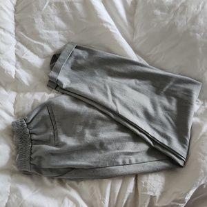 Grey trousers